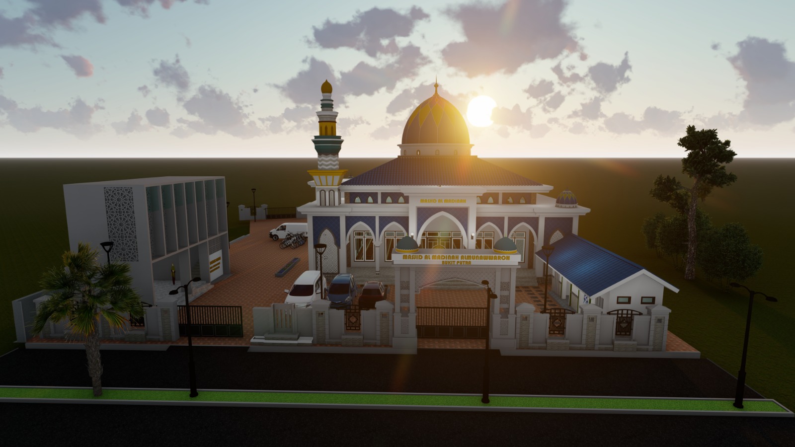 Detail Ornamen Masjid