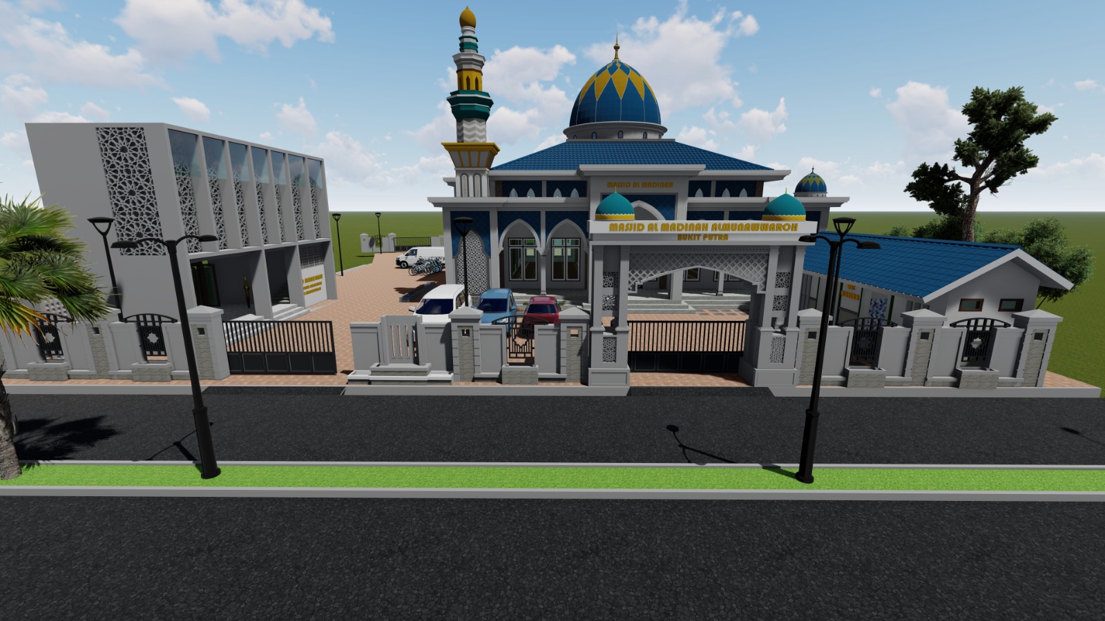 Tampak Depan Masjid